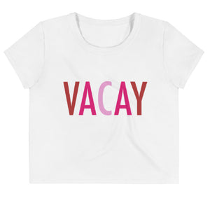 Vacay Crop Tee