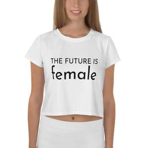 Future Is Female Crop Tee