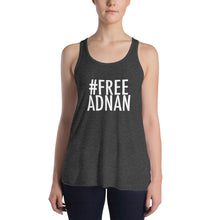 Load image into Gallery viewer, Free Adnan Women&#39;s Flowy Racerback Tank