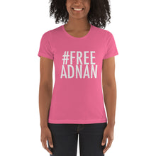 Load image into Gallery viewer, Free Adnan Women&#39;s T-Shirt