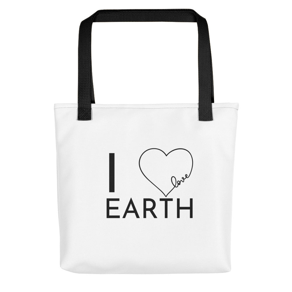 I Love Earth Tote Bag